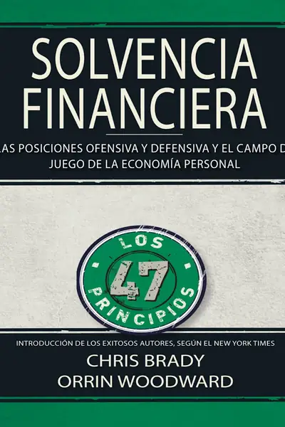 Portada del libro: SOLVENCIA FINANCIERA   CHRIS BRADY   ORDIN WOODWARD