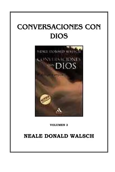 Portada del libro: Conversaciones Con Dios 3
