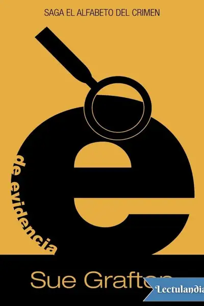 Portada del libro: E De Evidencia Sue Grafton