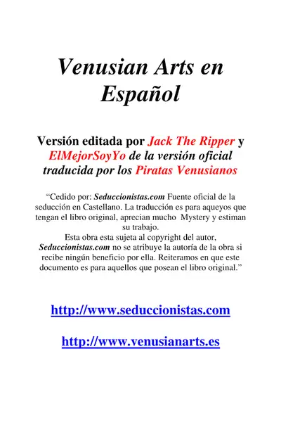 Portada del libro: S42 Venusian Arts
