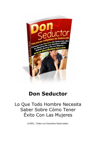 Portada del libro: S15 Don Seductor Manual
