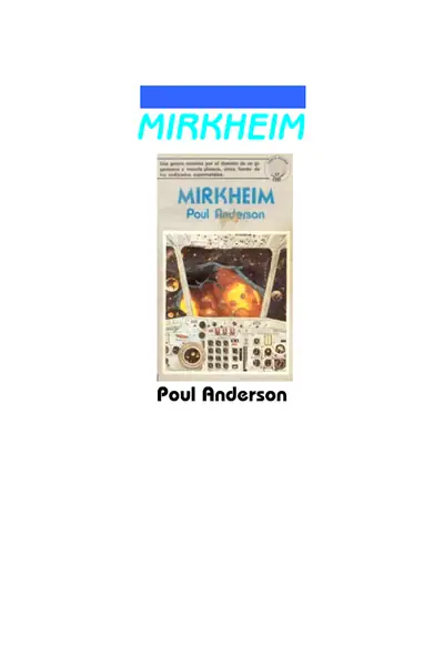 Portada del libro: Anderson, Poul Mirkheim