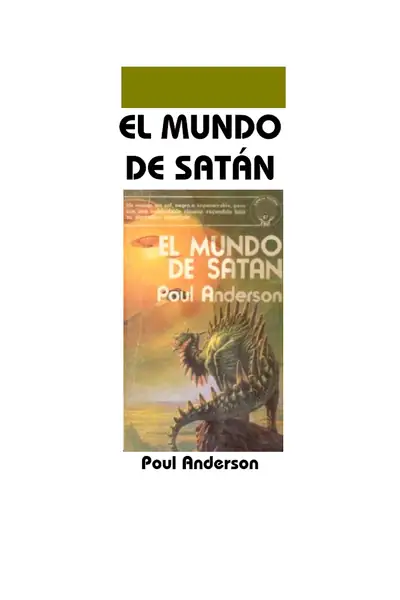 Portada del libro: Anderson, Poul El Mundo De Satan