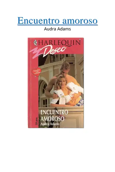 Portada del libro: Lectura Corta Un Encuentro Amoroso