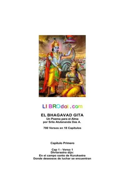 Portada del libro: Srila Atulananda El Bhagavad Gita @Digirama