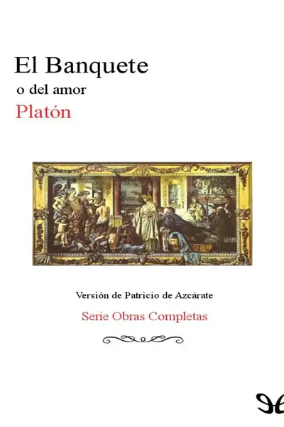 Portada del libro: PlatóN El Banquete @Digirama