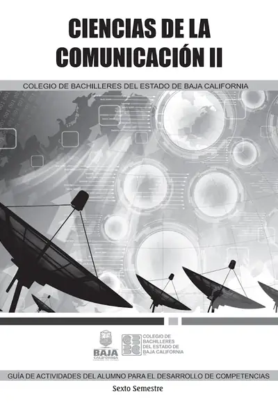 Portada del libro: Ciencias De La ComunicacióN Ii 2018 1