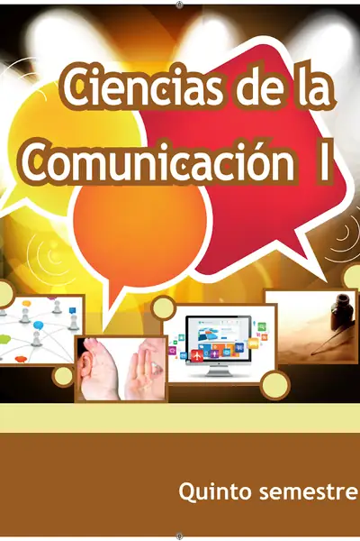 Portada del libro: Ciencias De La ComunicacióN