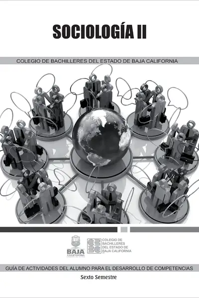 Portada del libro: SociologíA Ii 2018 1