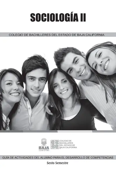 Portada del libro: SociologíA Ii 15 1