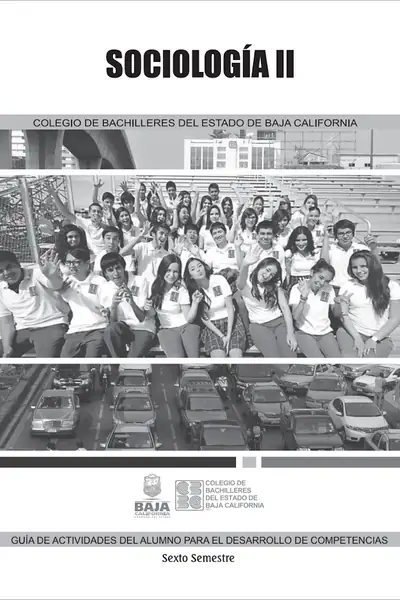 Portada del libro: SociologíA Ii 2017 1