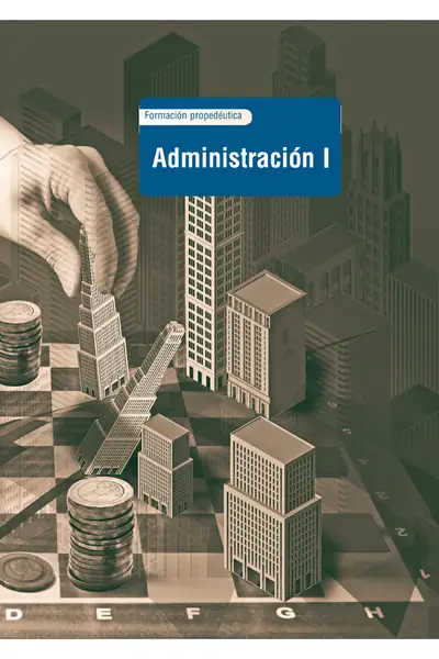 Portada del libro: Administracion I Bach Yuc