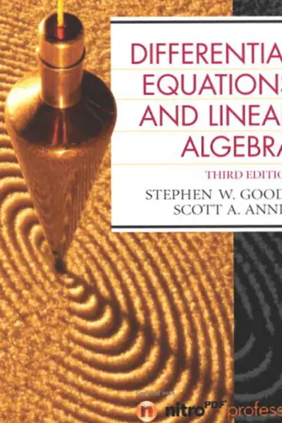 Portada del libro: 199095547 Differential Equations And Linear Algebra