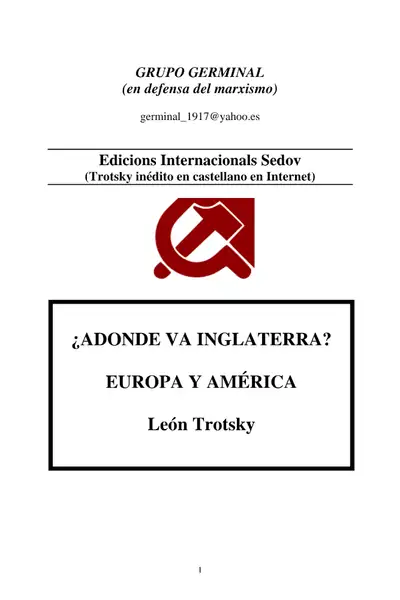 Portada del libro: 1925 1926 A Donde Va