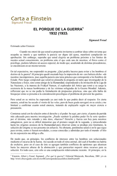 Portada del libro: El Por Qué De La Guerra