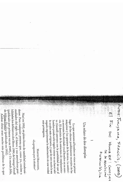 Portada del libro: El Fin Del Hombre 1
