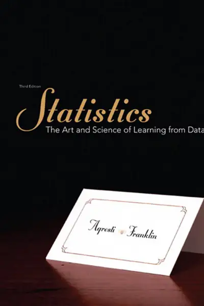 Portada del libro: Statistics The Art And Science Of Learning From Data 3rd Edition Agresti Franklin