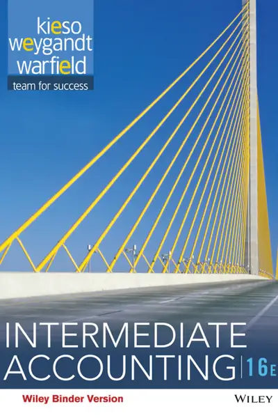 Portada del libro: Donald E Kieso, Jerry J Weygandt, Terry D Warfield Intermediate Accounting Wiley