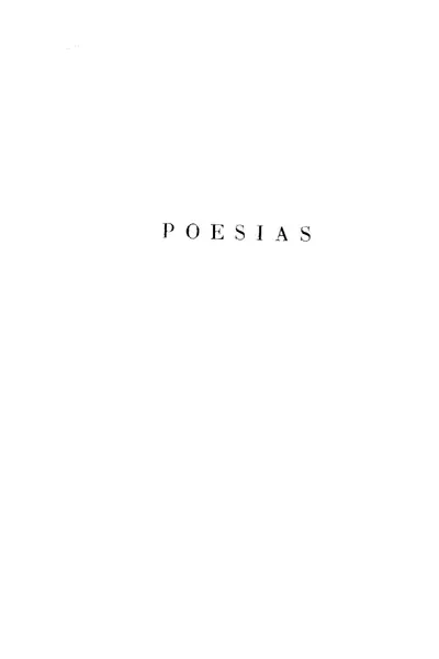 Portada del libro: Poesias