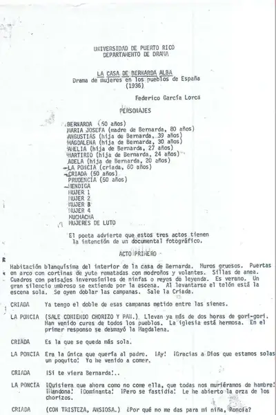 Portada del libro: Casa De Bernalda Alba La