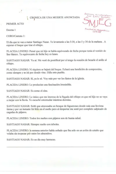 Portada del libro: CróNica De Una Muerte Anunciada