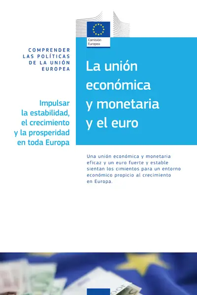 Portada del libro: La Union Economica Monetaria Y El Euro