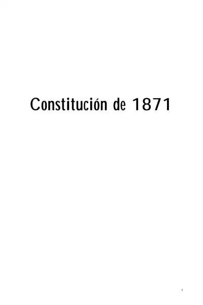 Portada del libro: Anonimo 1871 La Corta Vida De La Rlica