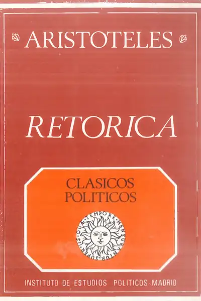 Portada del libro: Aristoteles Retorica