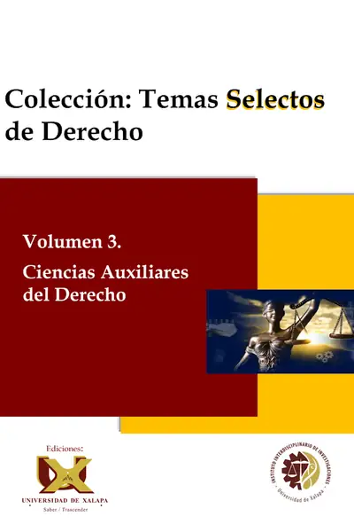 Portada del libro: Temas Selectos Del Derecho Universidad De Xalapa