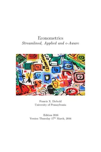 Portada del libro: Econometrics