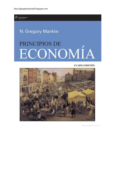 Portada del libro: Principios De Economia