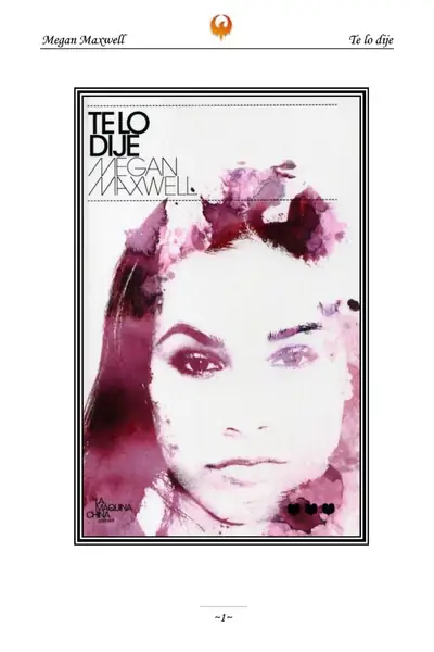 Portada del libro: Megan Maxwell Te Lo Dije