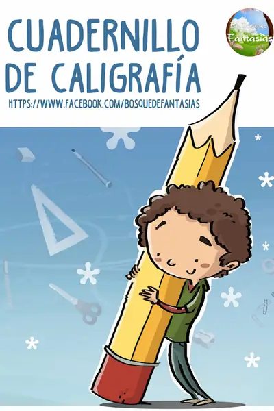 Portada del libro: 🦄💫Caligrafia Parte 1