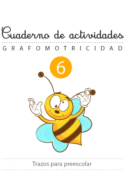 Portada del libro: 6 Trazospreescolar