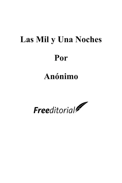 Portada del libro: Mil Y Una Noches