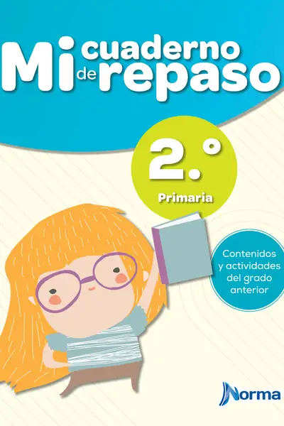 Portada del libro: Cuaderno De Repaso 2 Primaria Alumno Formulario
