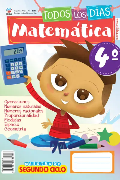 Portada del libro: 2do Ciclo4🦋♾️MatemáTicas