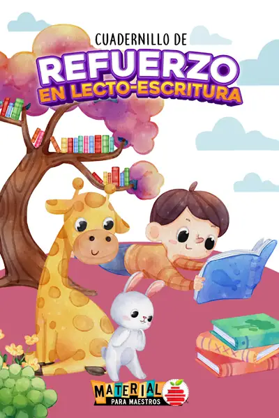Portada del libro: Cuadernillo De Refuerzo En Lectoescritura