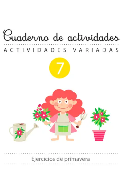 Portada del libro: 7 Cuadernoprimavera