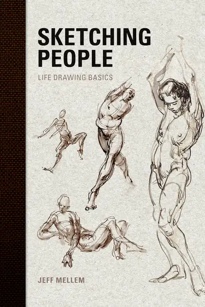 Portada del libro: Jeff Mellem Sketching People Life Drawing Basics Jeff Mellem