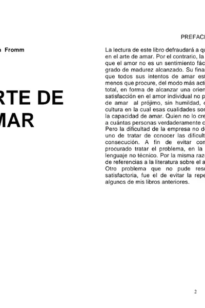 Portada del libro: Fromm,Erich,El Arte De Amar