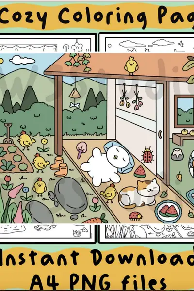 Portada del libro: Cozy Cololring16