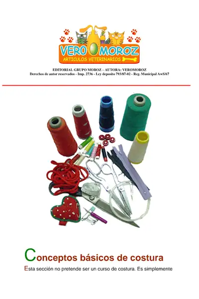 Portada del libro: 2)Mini Curso Costura