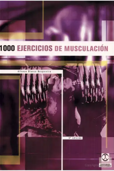 Portada del libro: 1000 Ejercicios De MusculacióN
