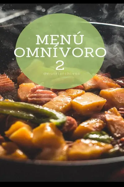 Portada del libro: Menú OmníVoro Para Bajar De Peso