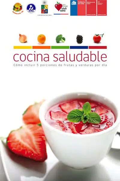 Portada del libro: Cocina Saludable