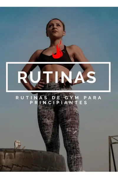 Portada del libro: Rutina De Gym Para Principiantes
