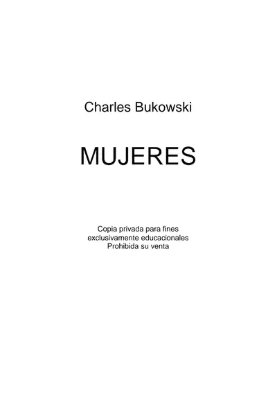 Portada del libro: Mujeres