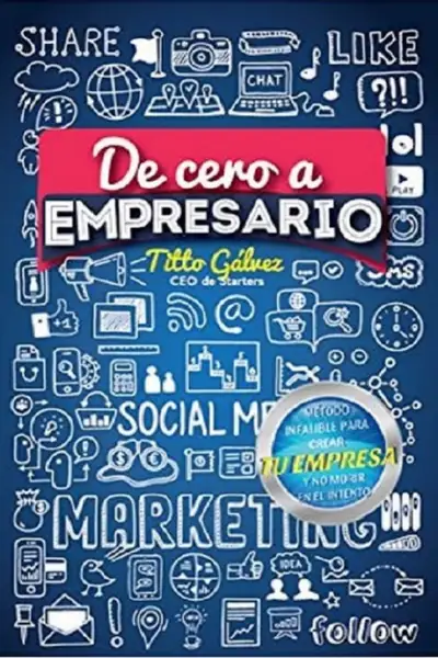 Portada del libro: De Cero A Empresario Tito GáLvez