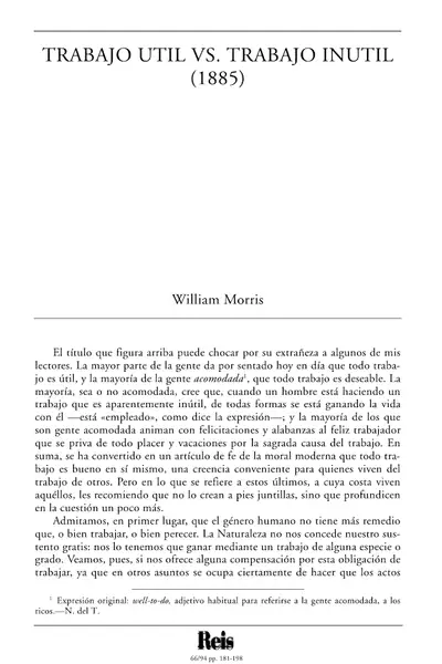 Portada del libro: Trabajo Inutil Vs Trabajo Util